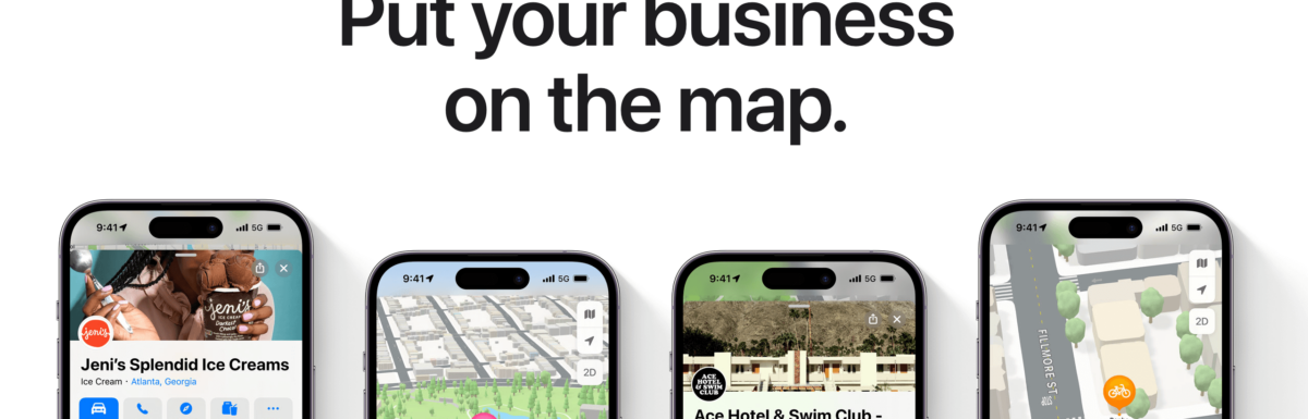 Apple Business Connect banner