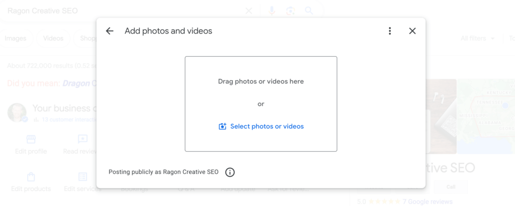 How to Aadd photos and videos to Google Business Profile.