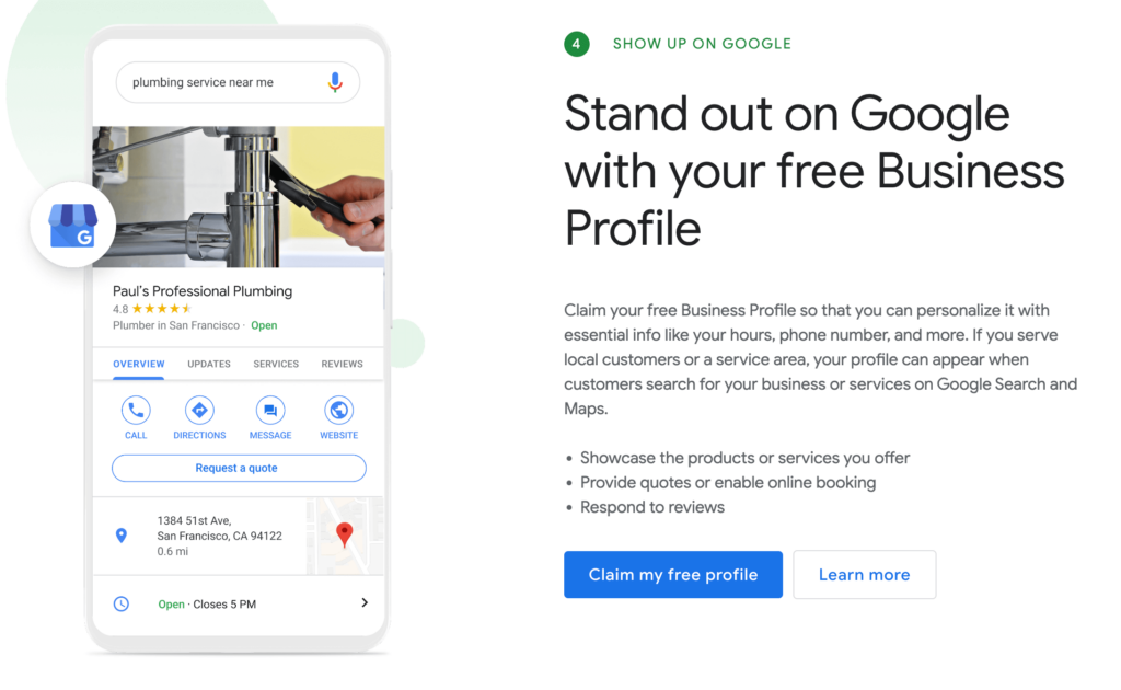 Google Business Profile Management