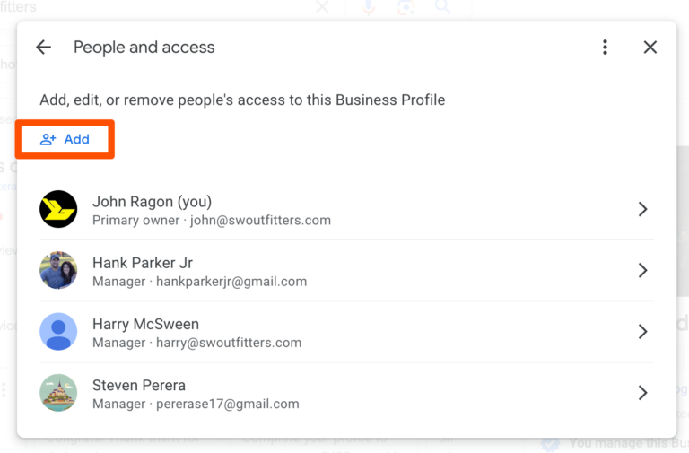 How To Add A Manager To Google My Business Profile | Ragon Creative SEO